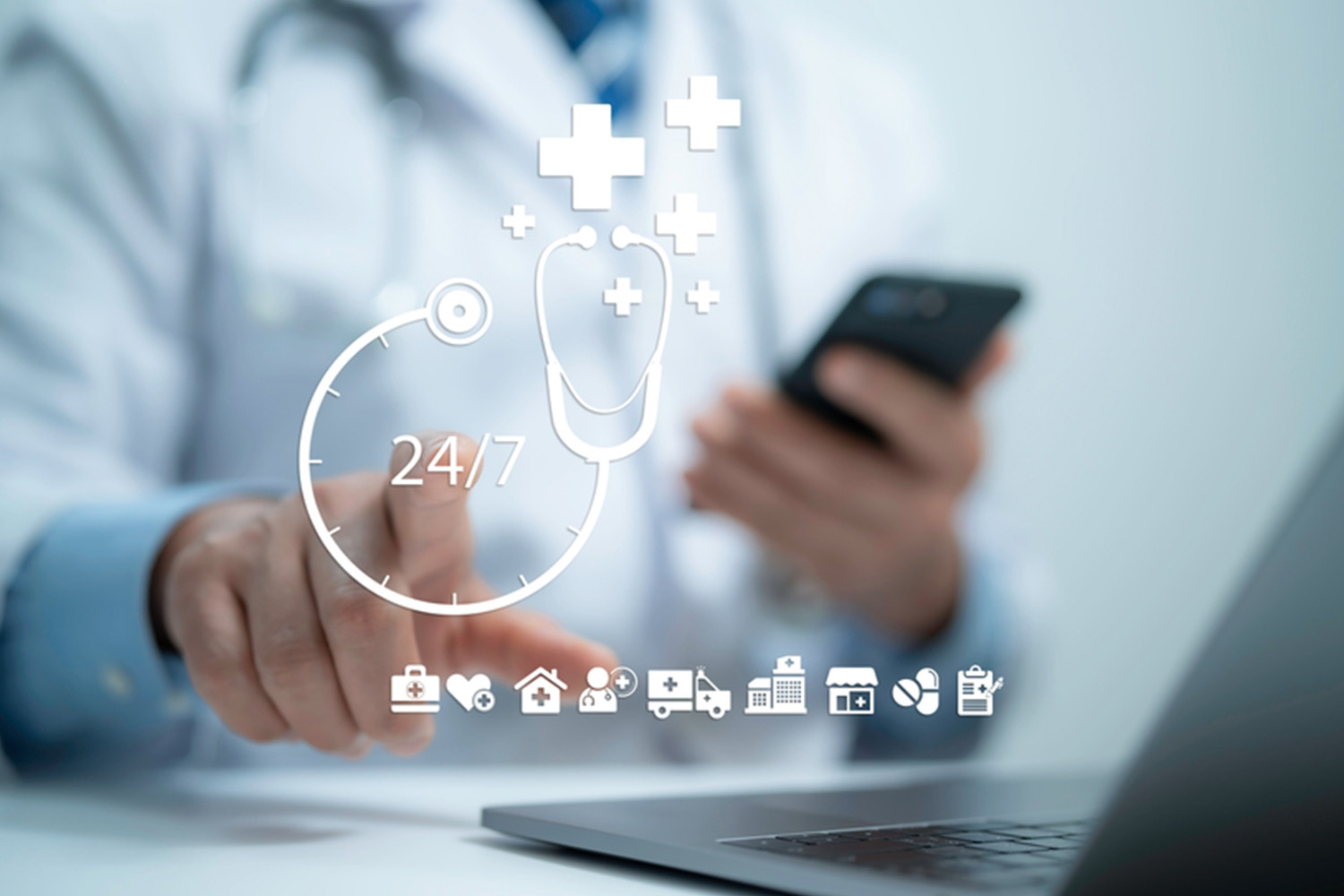 Round-The-Clock Medical Supervision​
